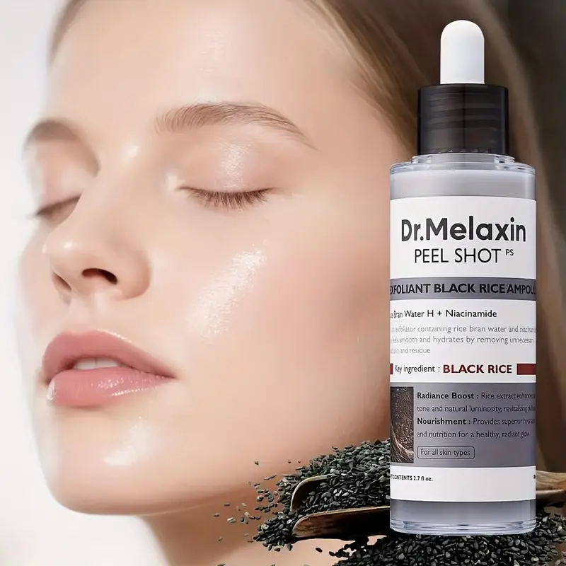 Dr. Melaxin — антивозрастная сыворотка с экстрактом чёрного риса для упругой и сияющей кожи