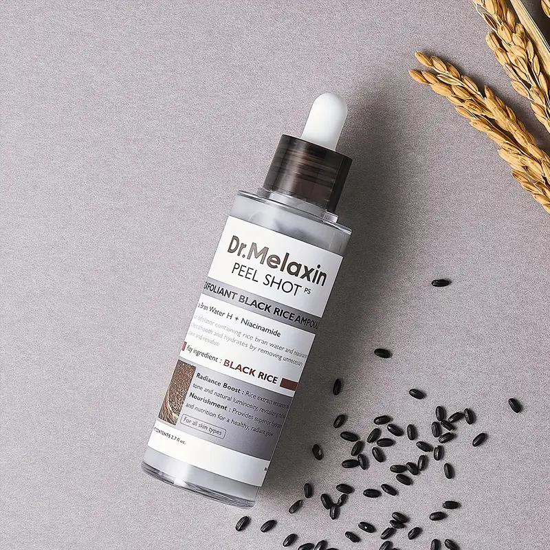 Сыворотка Dr. Melaxin с чёрным рисом для лица