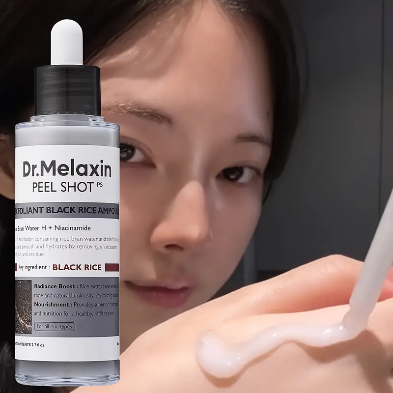 Сыворотка Dr. Melaxin с чёрным рисом для лица
