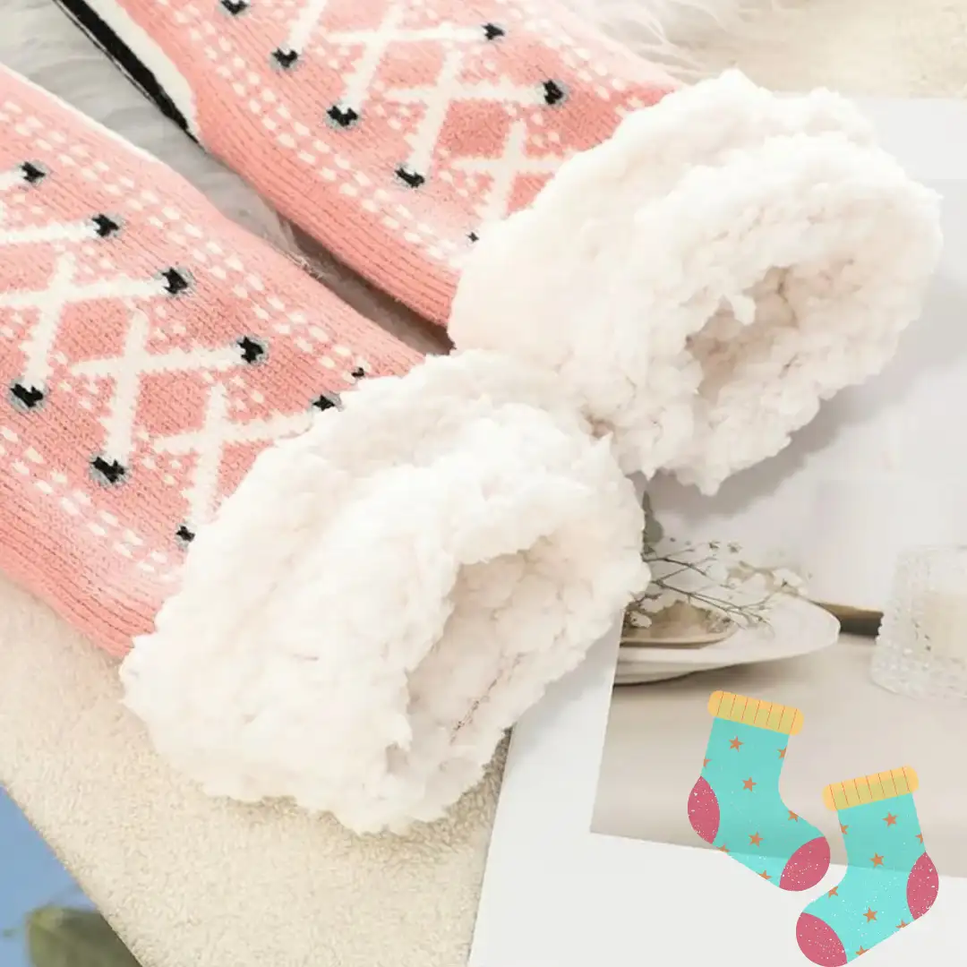 Тёплые носки, которые заменят тапочки