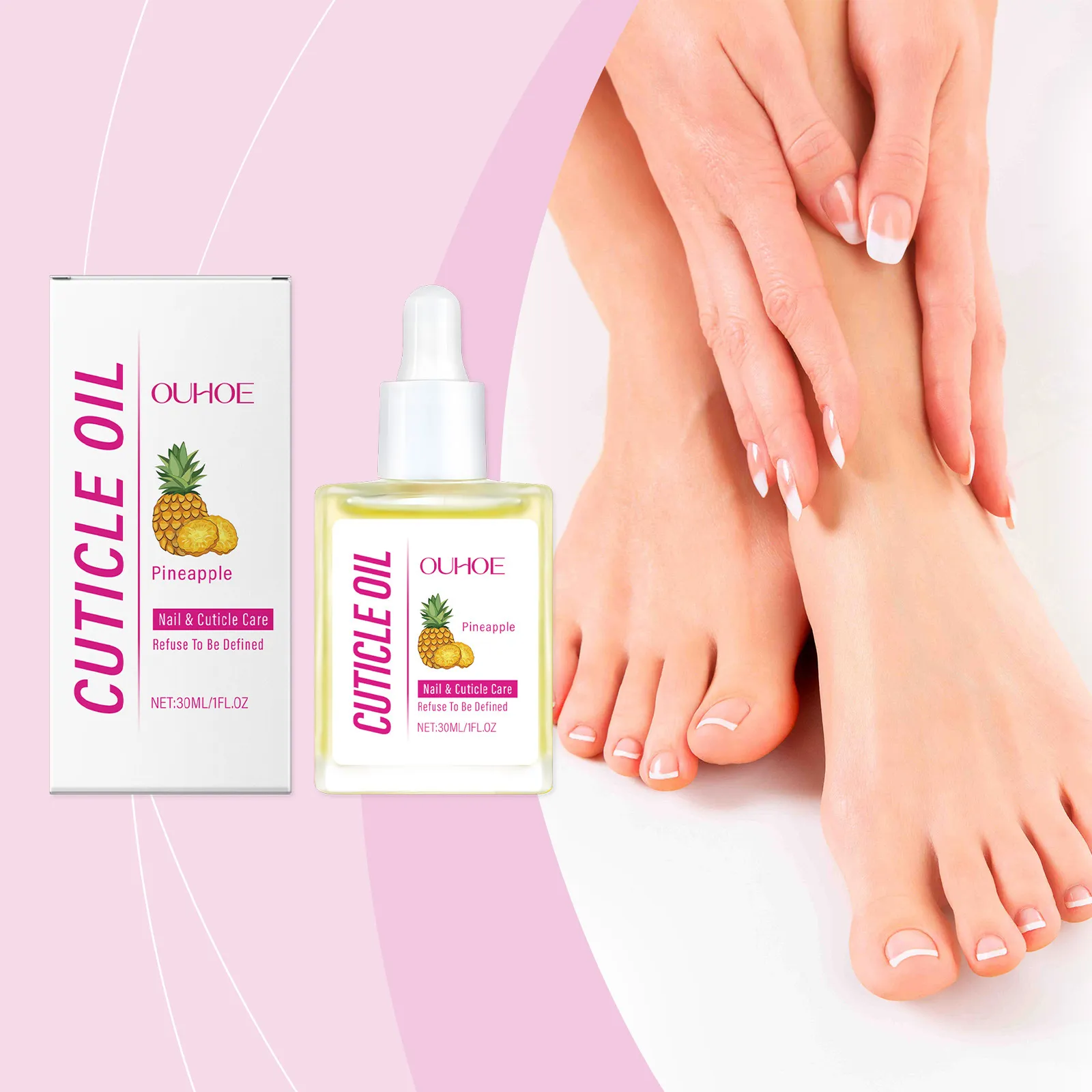 Масло для кутикулы и ногтей с тропическим ароматом 30 мл