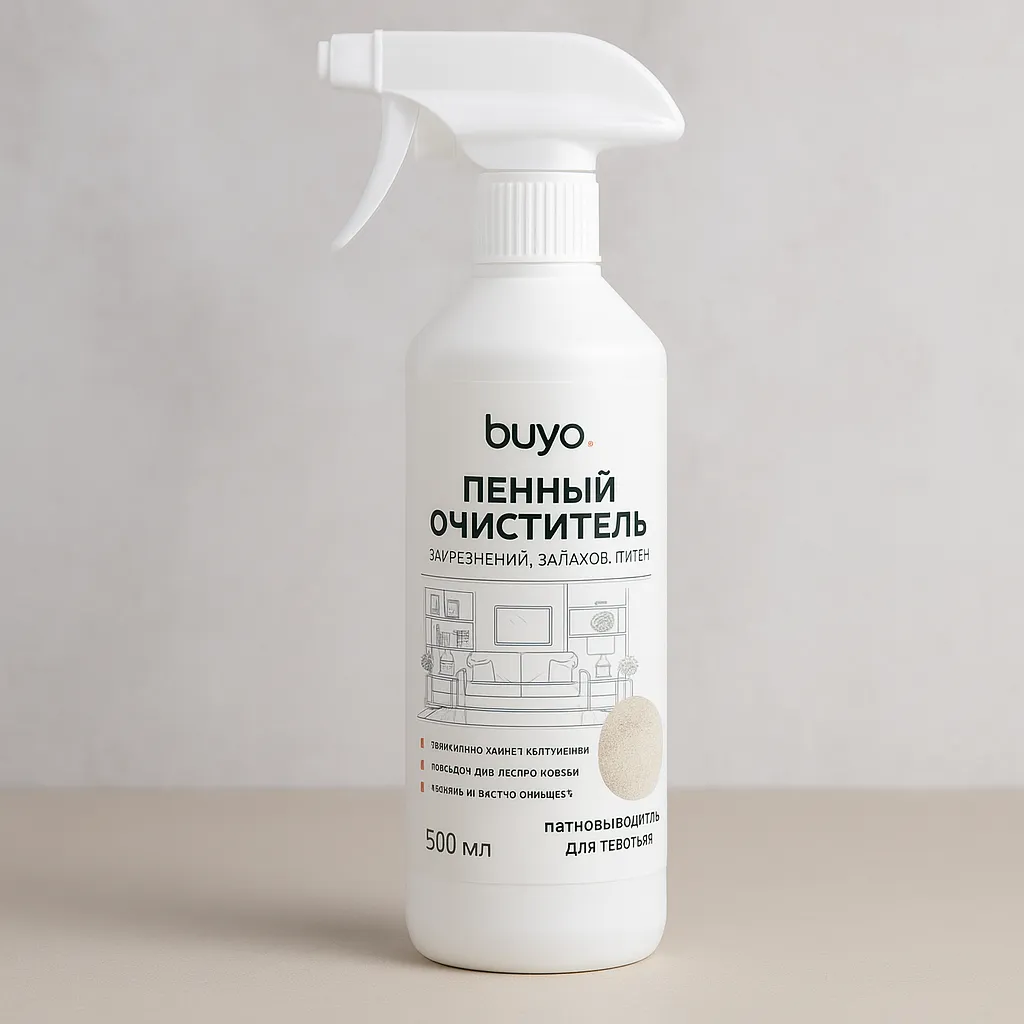 Пенный очиститель для текстиля