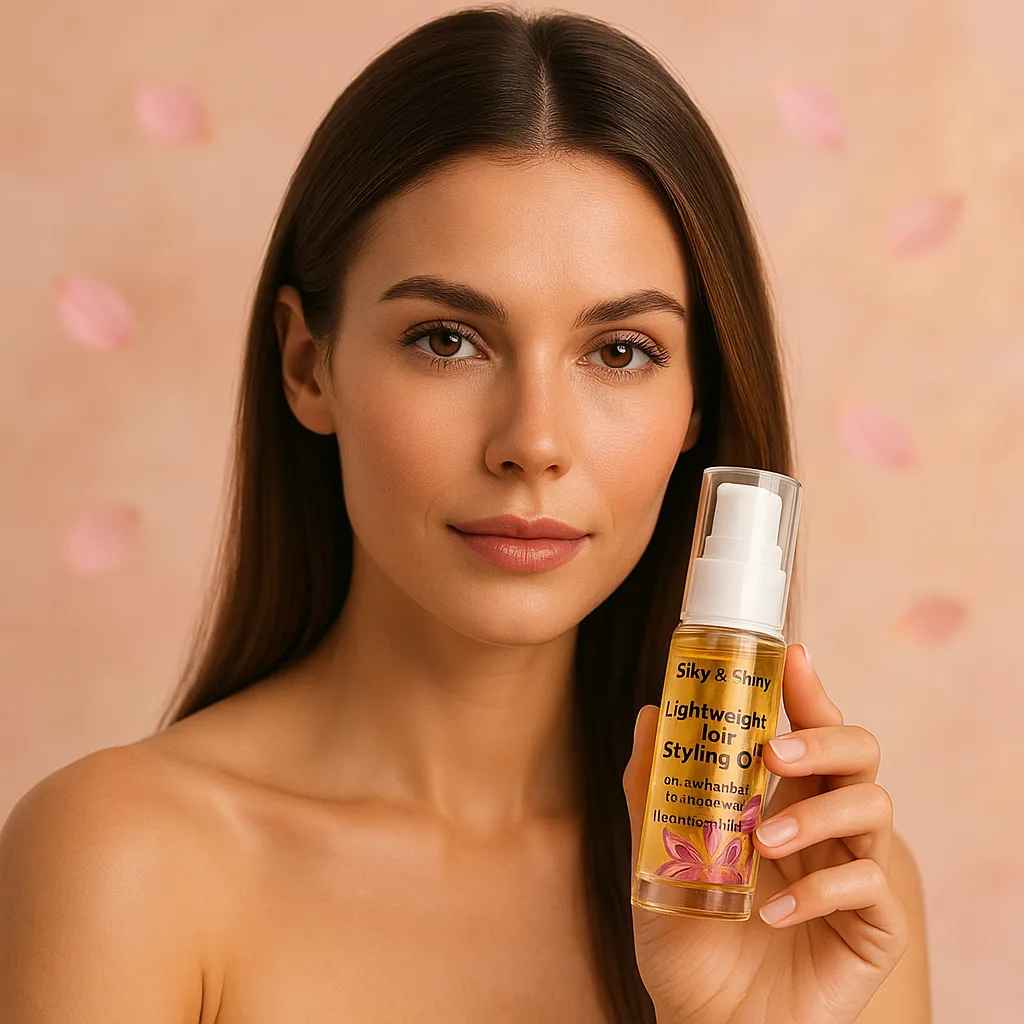 Лёгкое масло для укладки волос