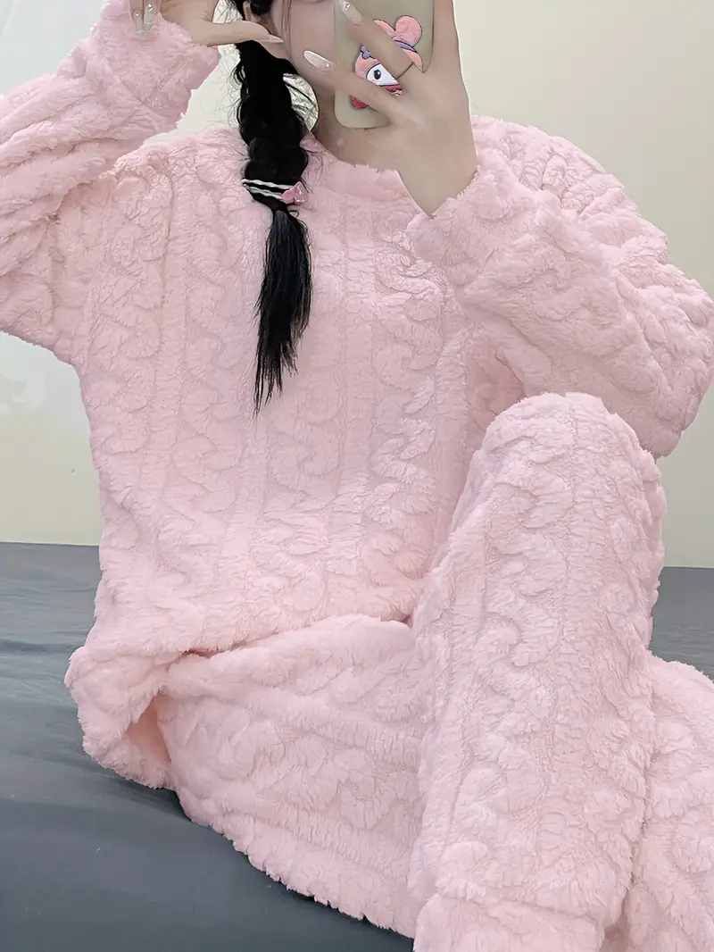 Пижама розовая M