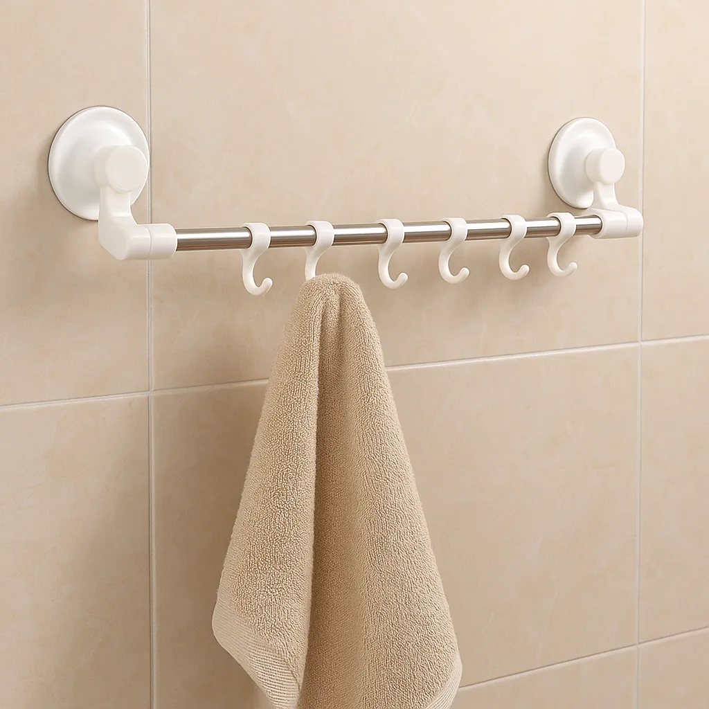 Вешалка для полотенца на присоске