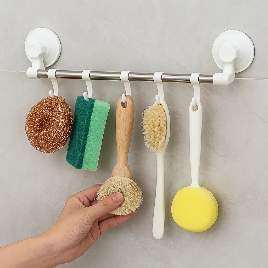 Вешалка для полотенца на присоске