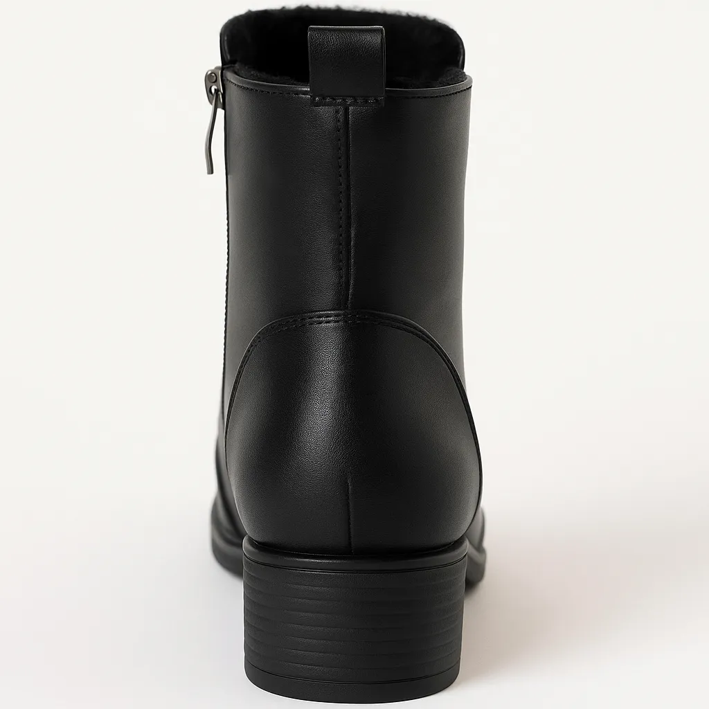 Тёплые женские ботинки на меху