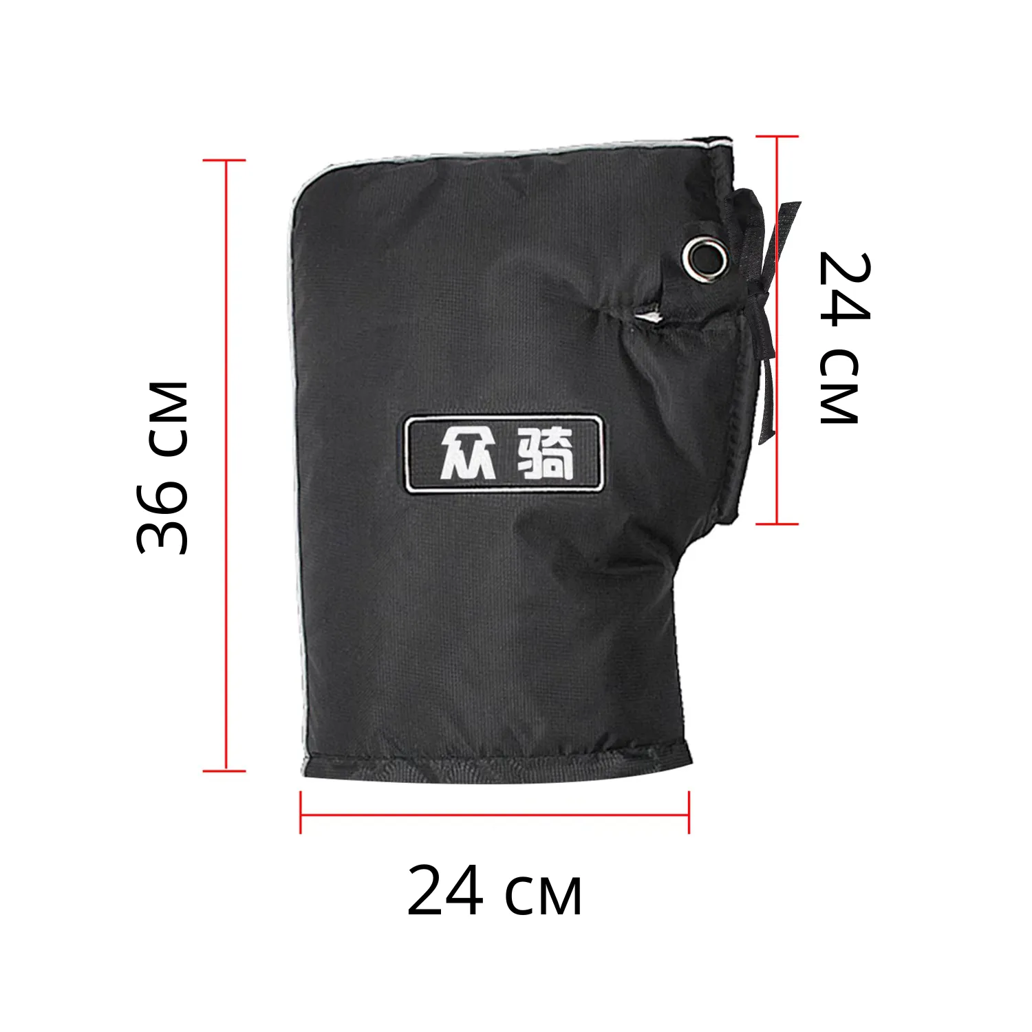 Водонепроницаемые зимние перчатки-чехлы для руля мотоцикла