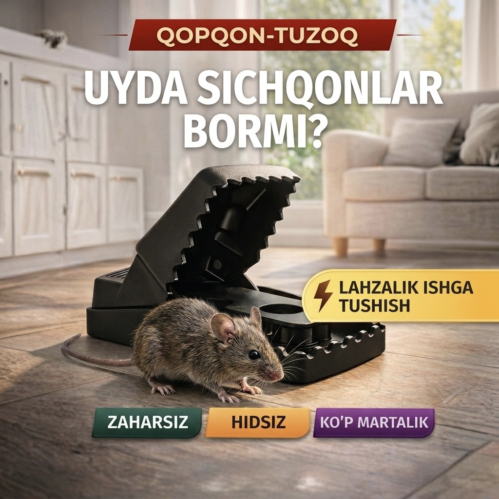 Ловушка-капкан для мышей и крыс