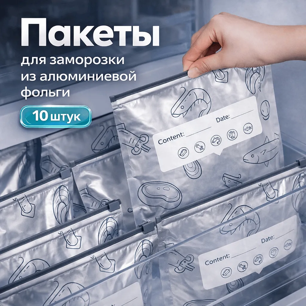 Пакеты для морозильной камеры