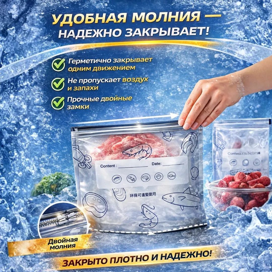 Пакеты для морозильной камеры