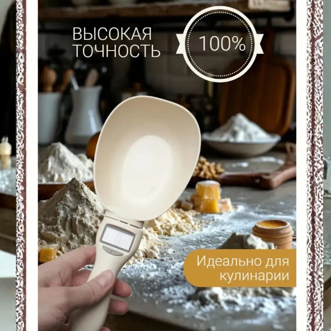 Компактная замена большим кухонным весам