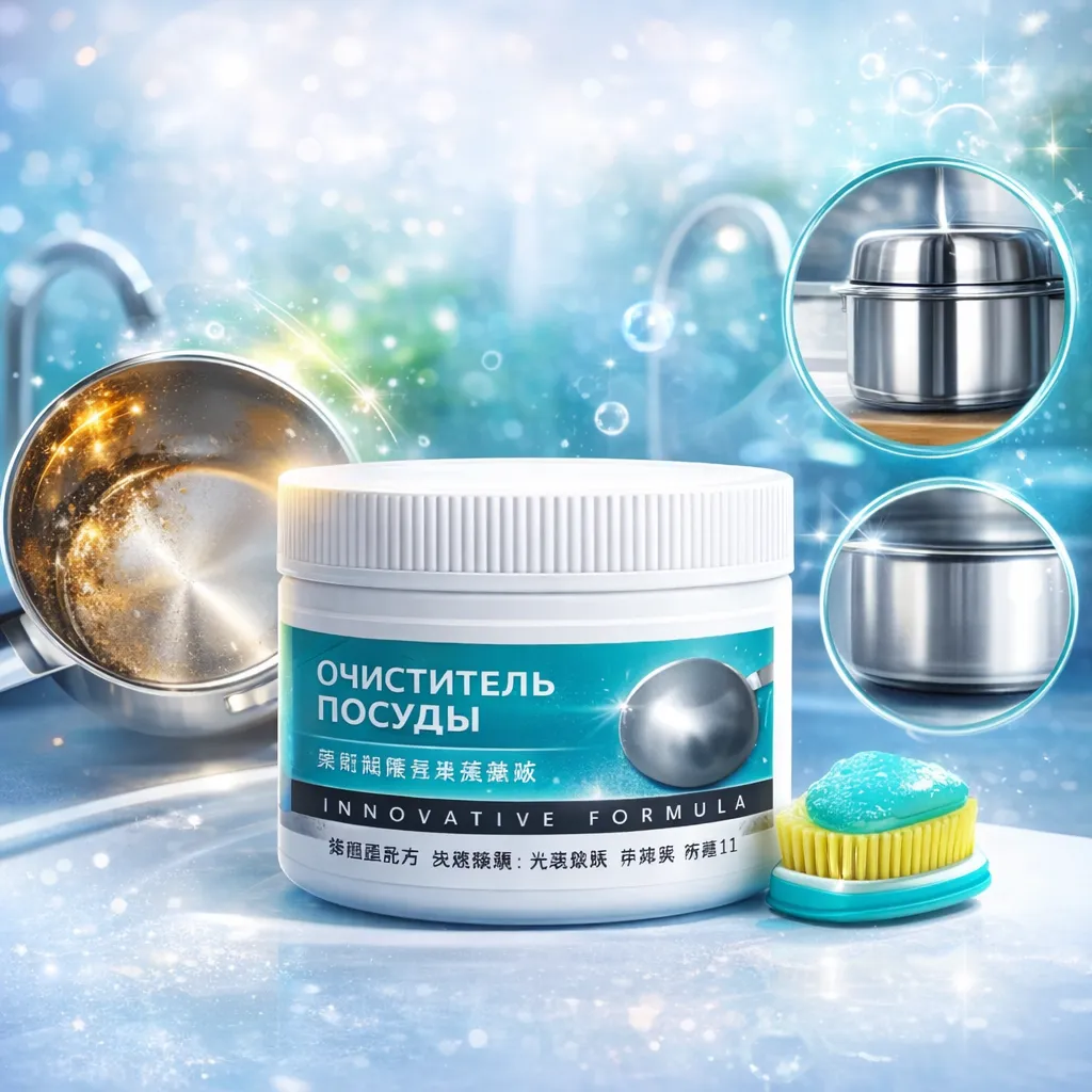 Отбеливающий очиститель посуды
