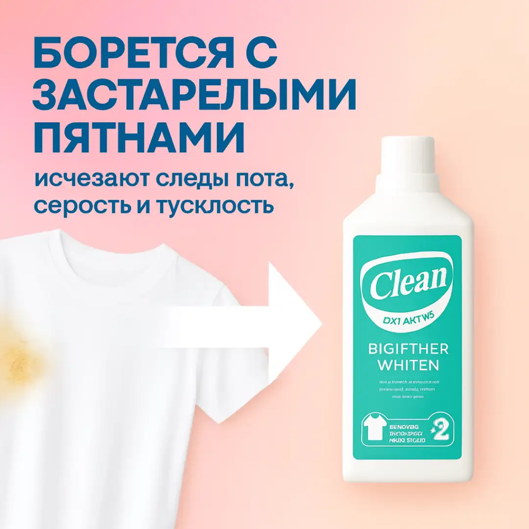 Борется с застарелыми пятнами