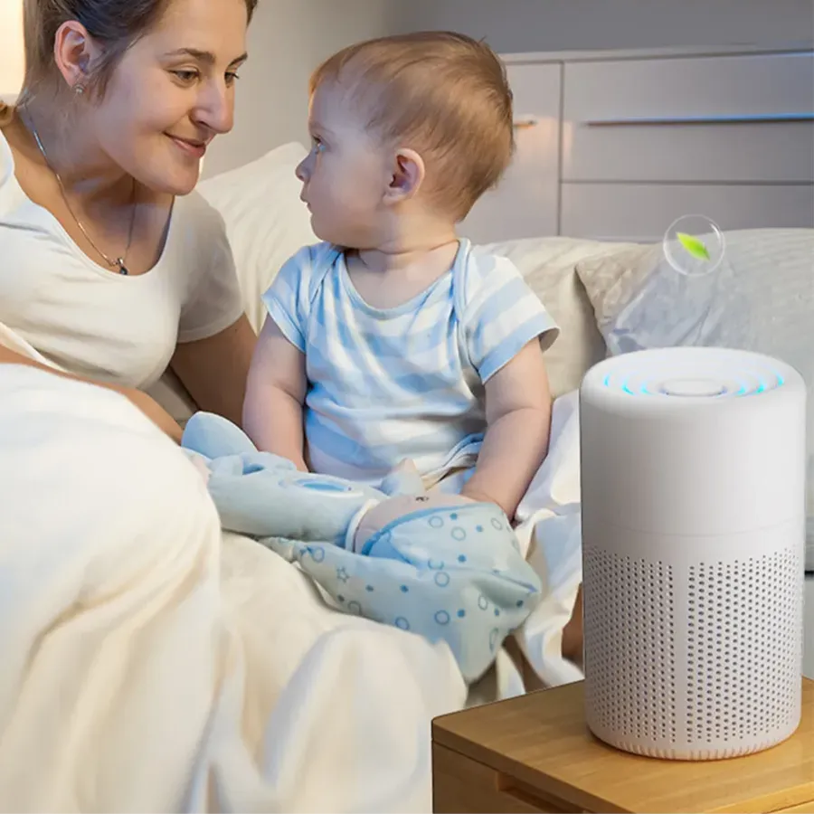 Очиститель воздуха ионизатор для дома рядом с детьми