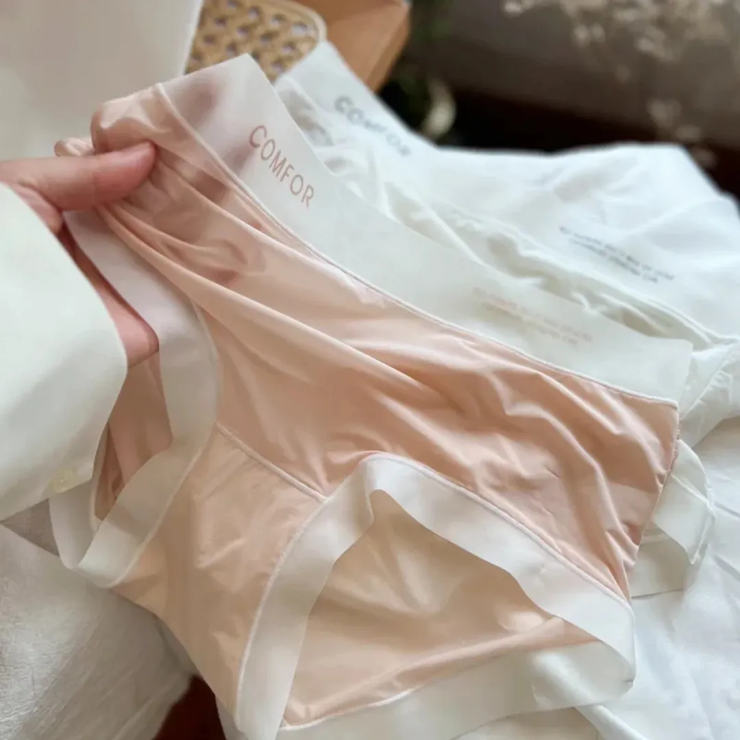 Ультратонкие женские трусики-невидимки в наборе из 3 штук