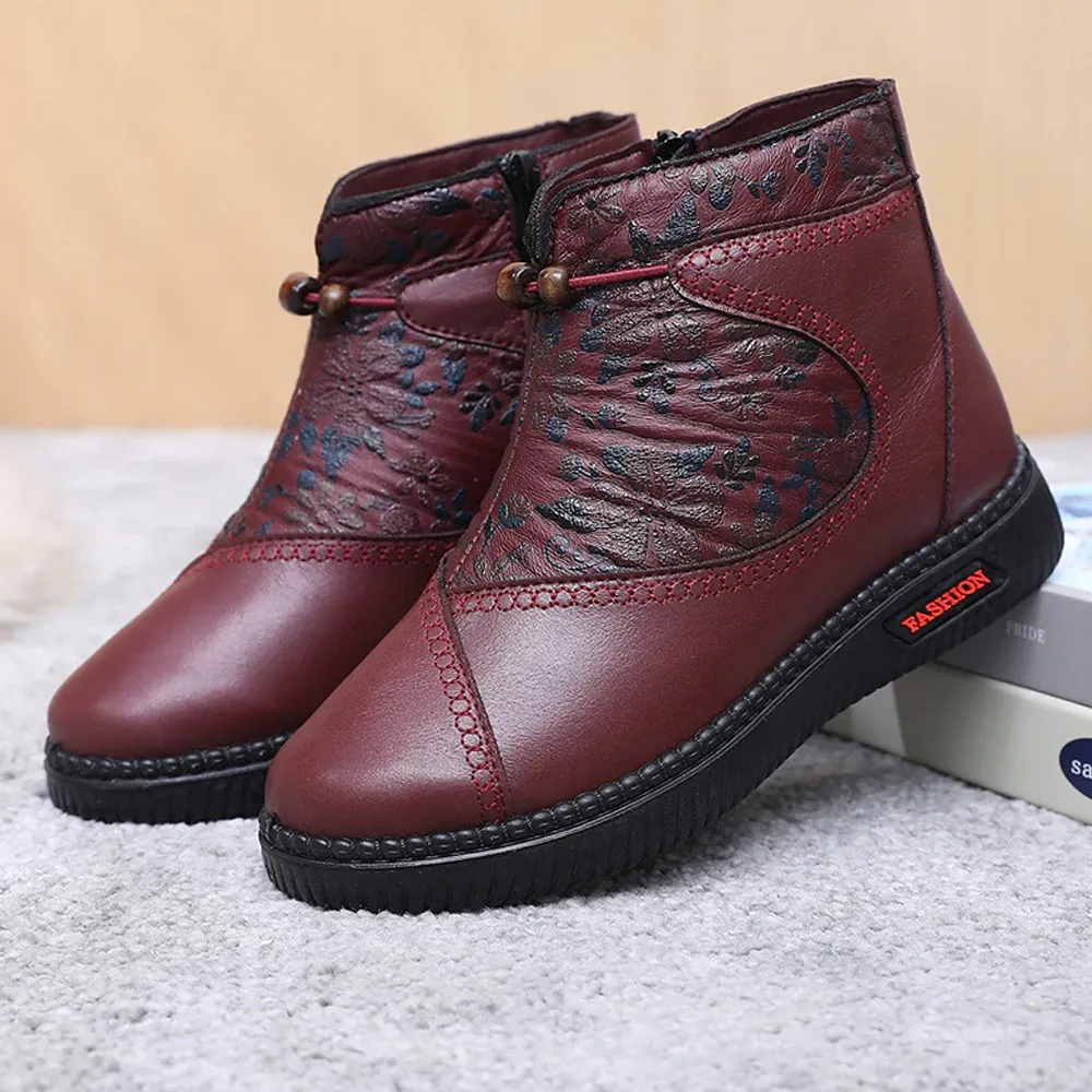 Тёплые женские ортопедические ботинки