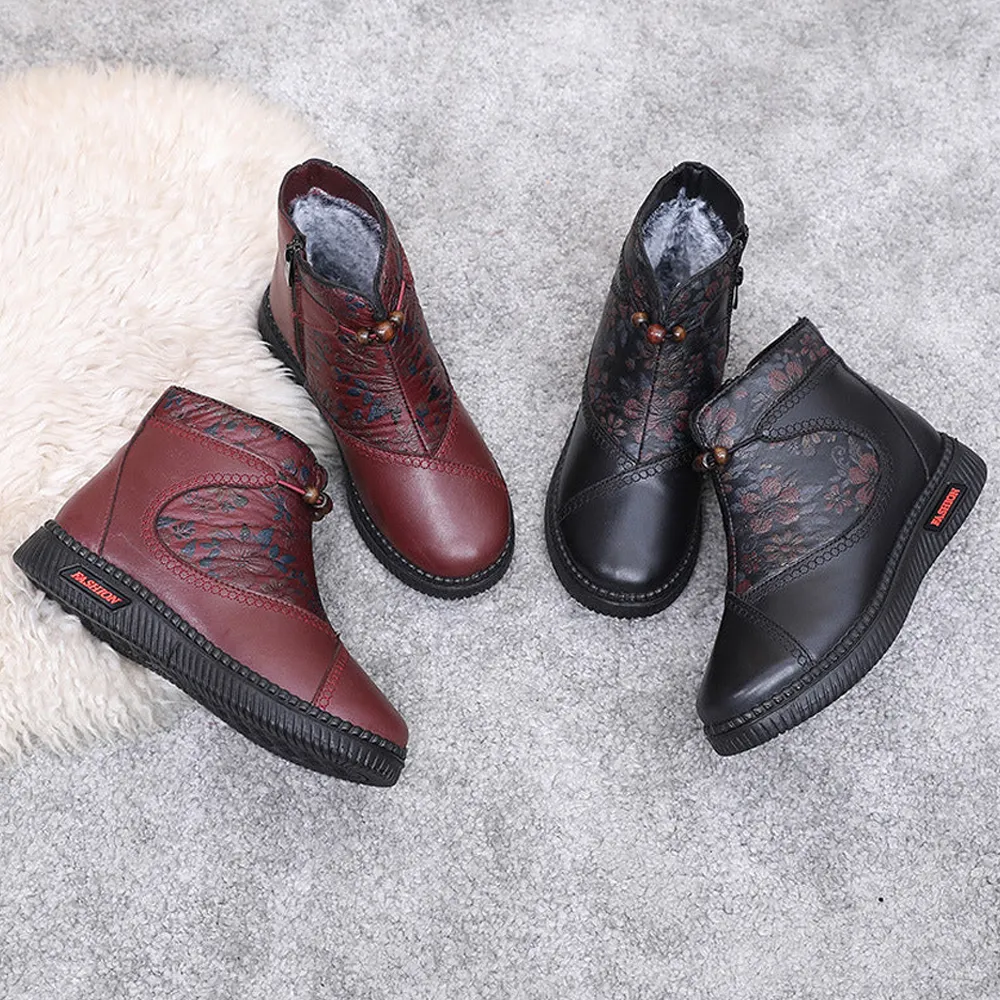 Тёплые женские ортопедические ботинки