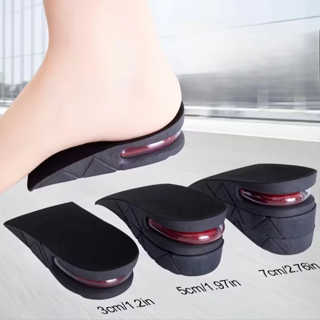 Съёмные стельки-половинки для увеличения роста с амортизацией