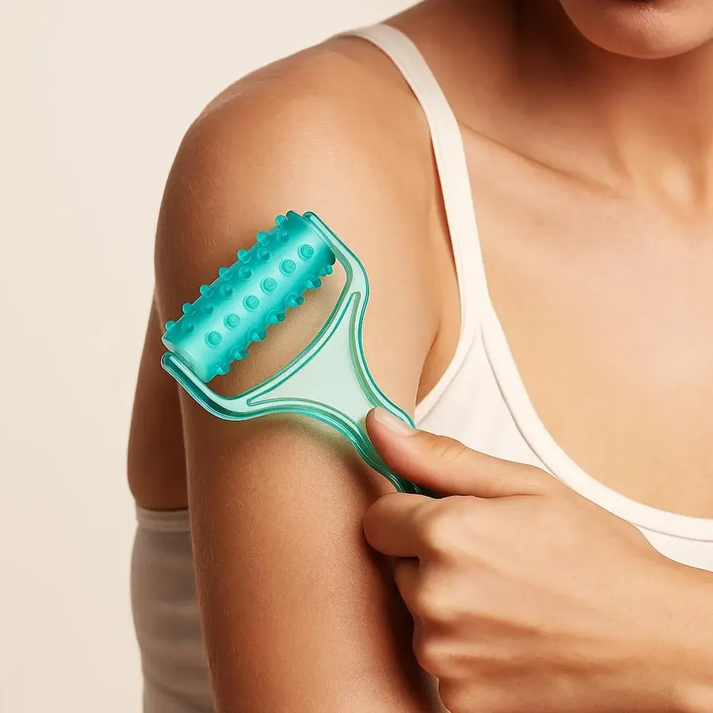 Компактный ручной массажёр