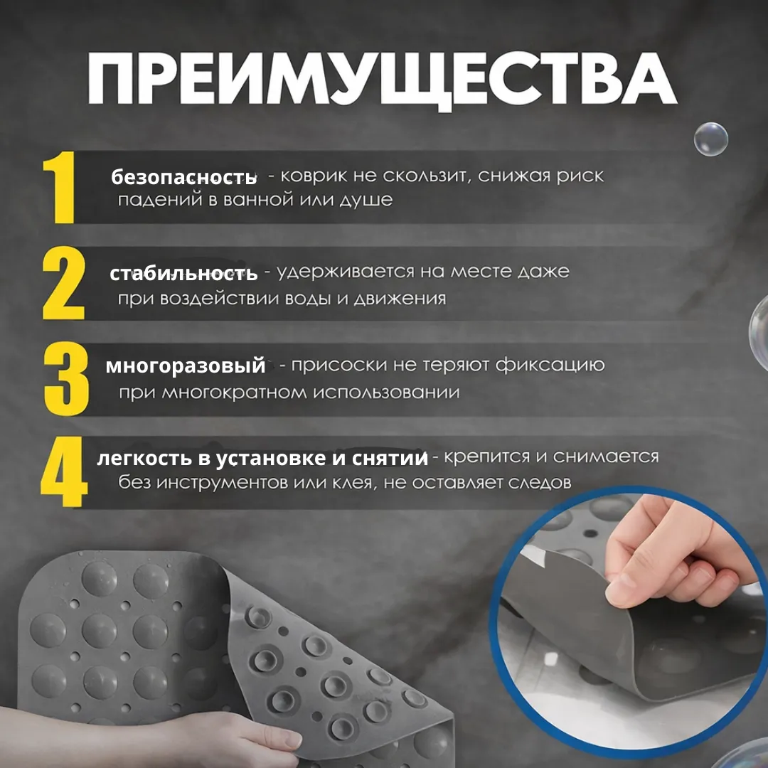 коврик для ванной