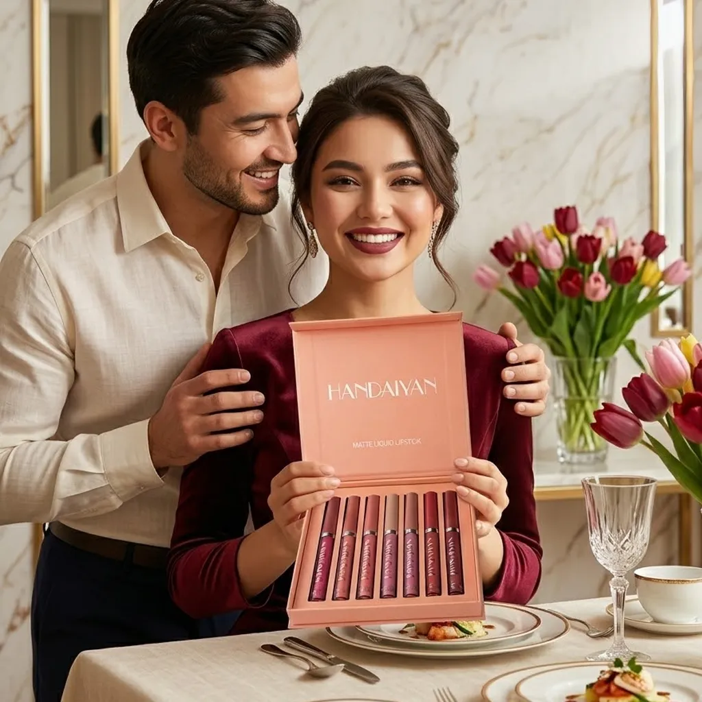 Набор стойких жидких помад