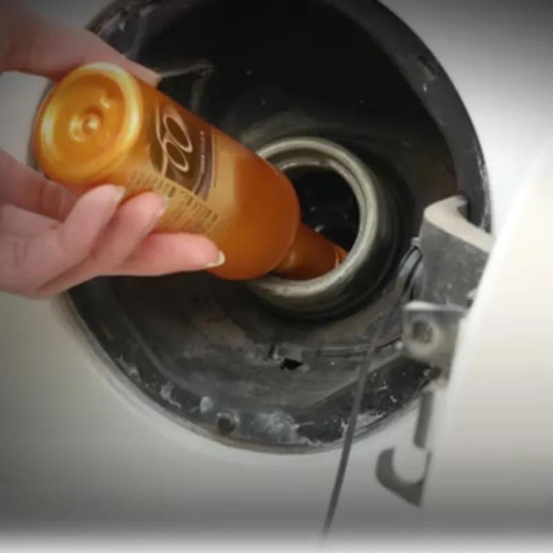 Жидкость для очистки катализатора — до и после использования