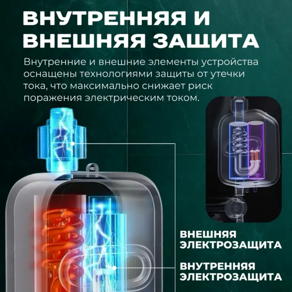 Проточный водонагреватель для душа