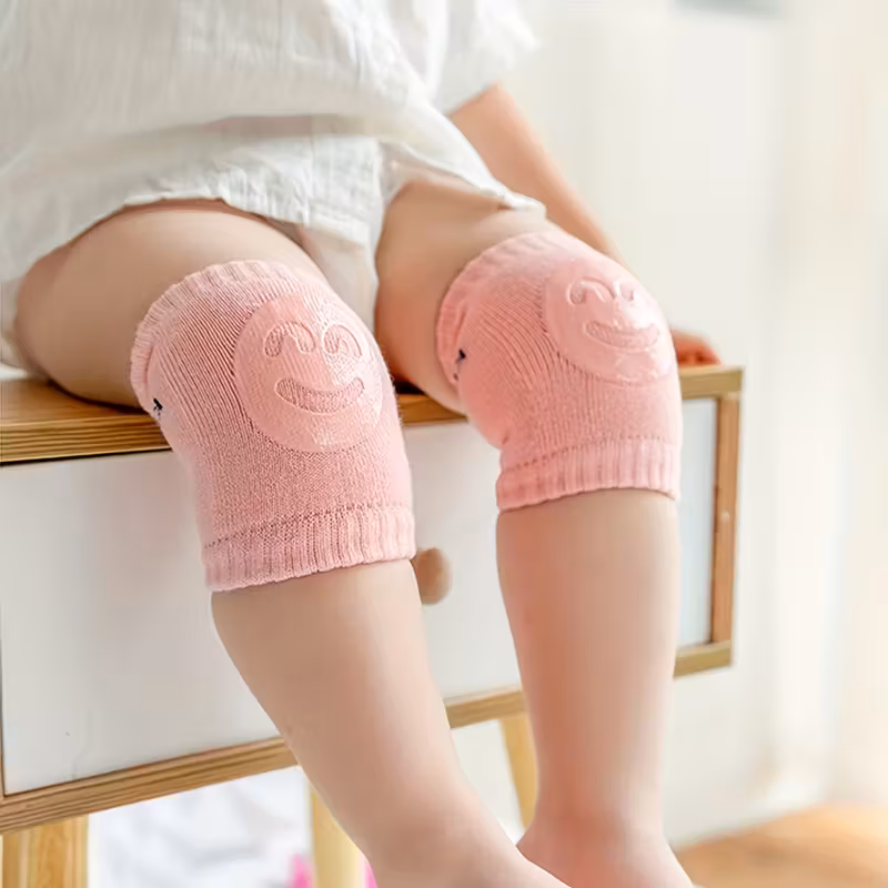 Детские наколенники для ползания, 5 пар, мягкие и эластичные