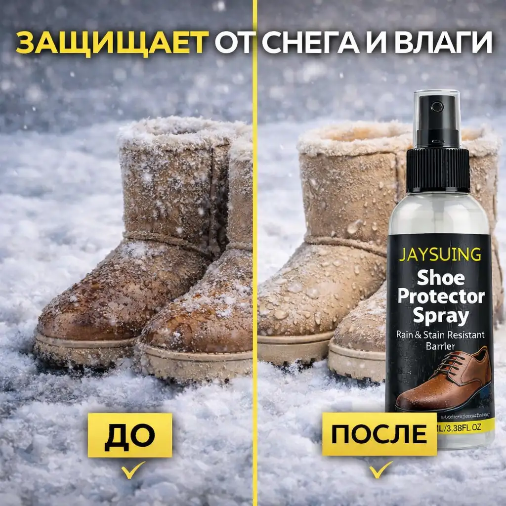 Сохраняет обувь