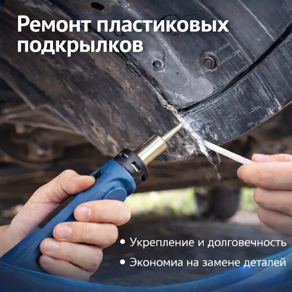 Пластиковые сварочные палочки для ремонта и сварки пластика