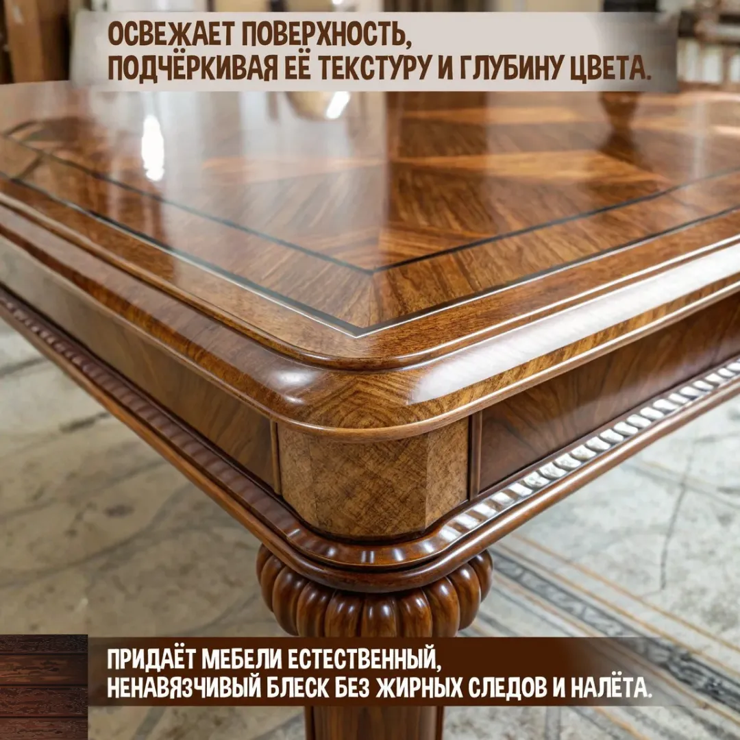 Воск для мебели с кистью