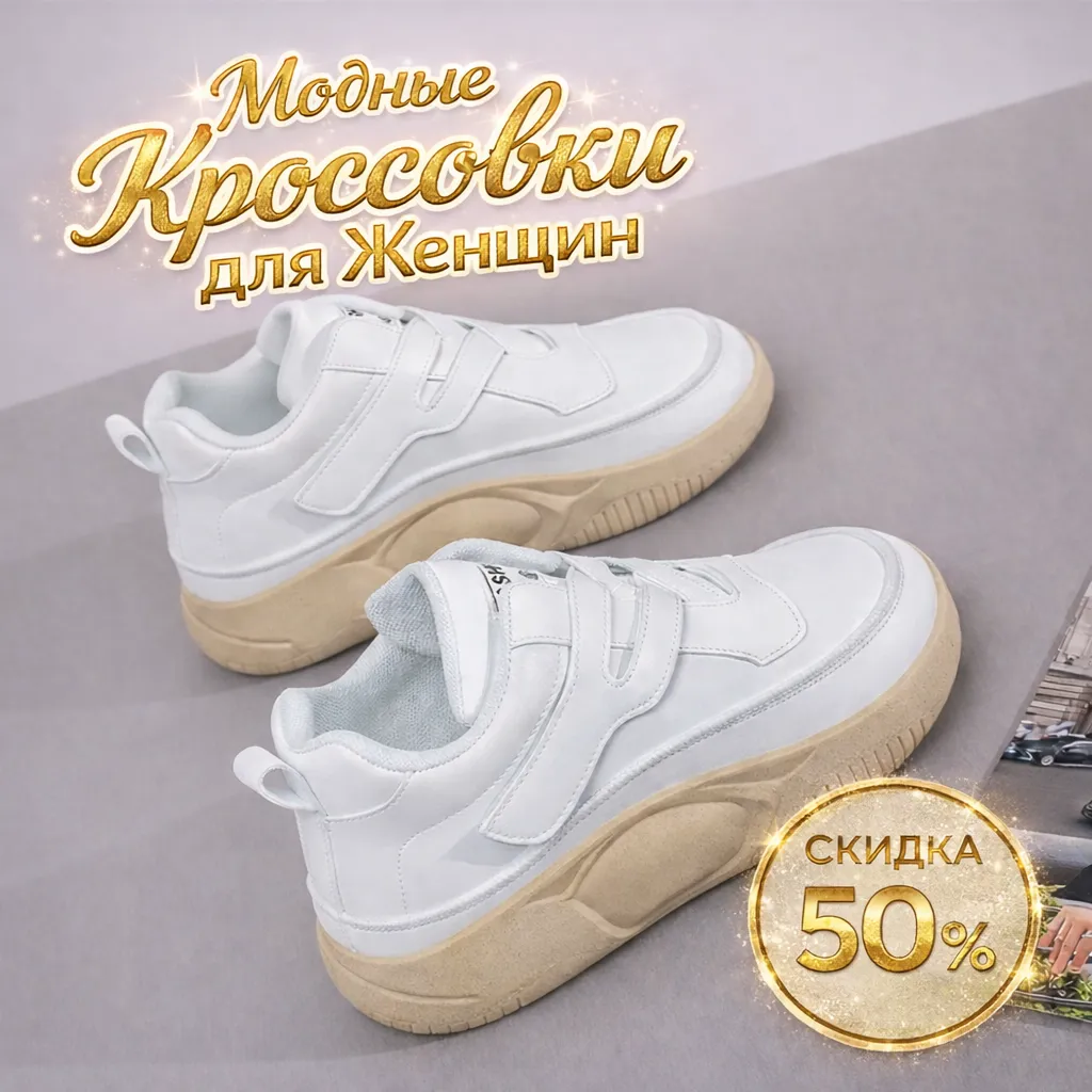 Женские повседневные весенние кроссовки на удобной платформе