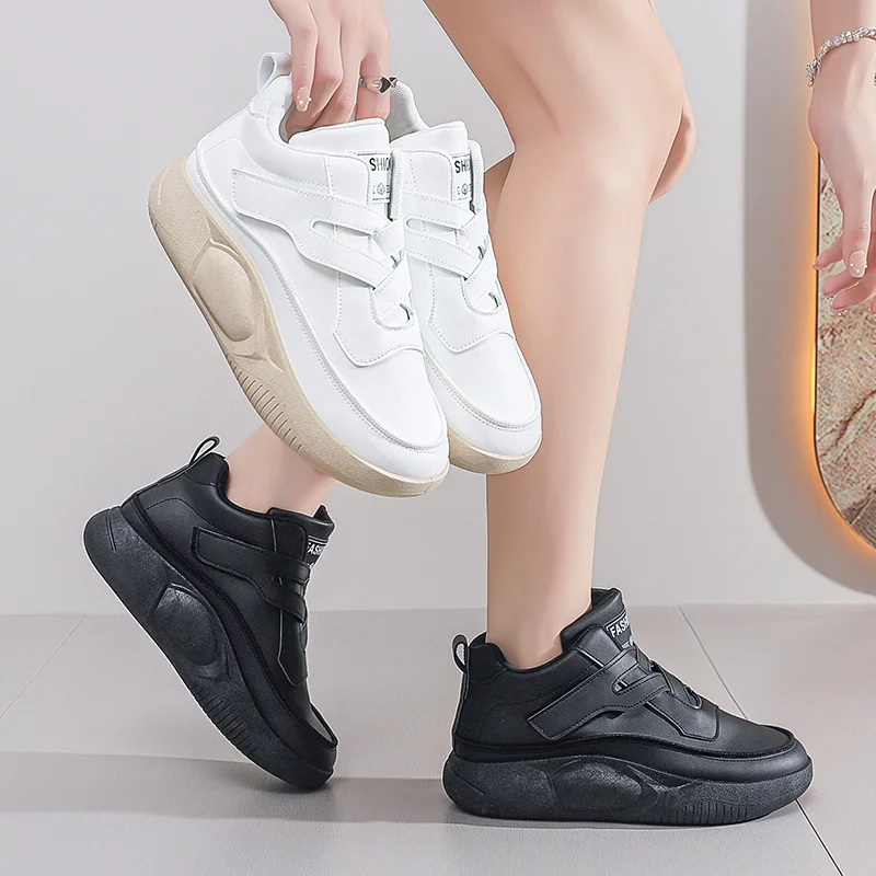 Женские повседневные весенние кроссовки на удобной платформе