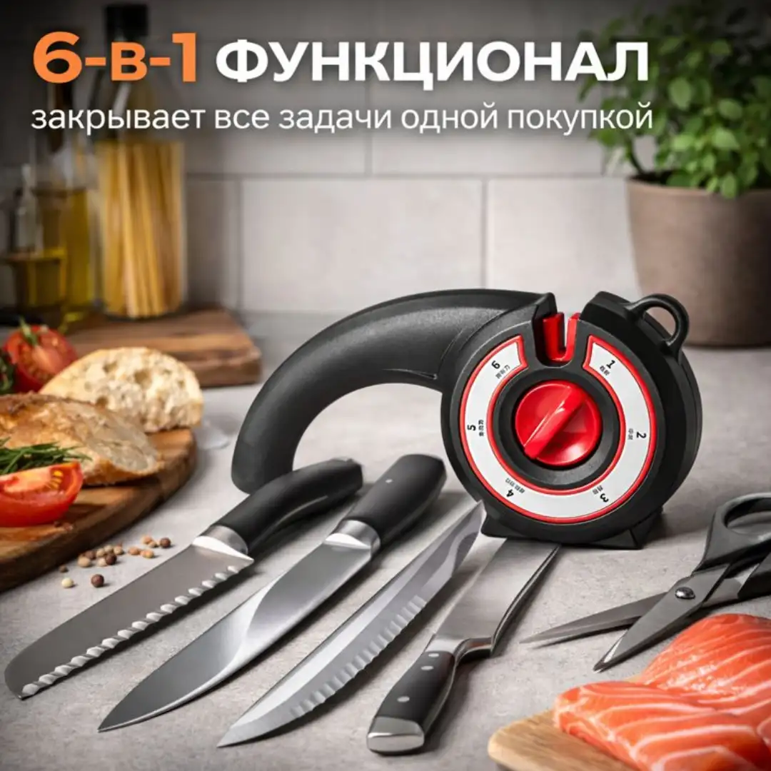 6-в-1 функционал