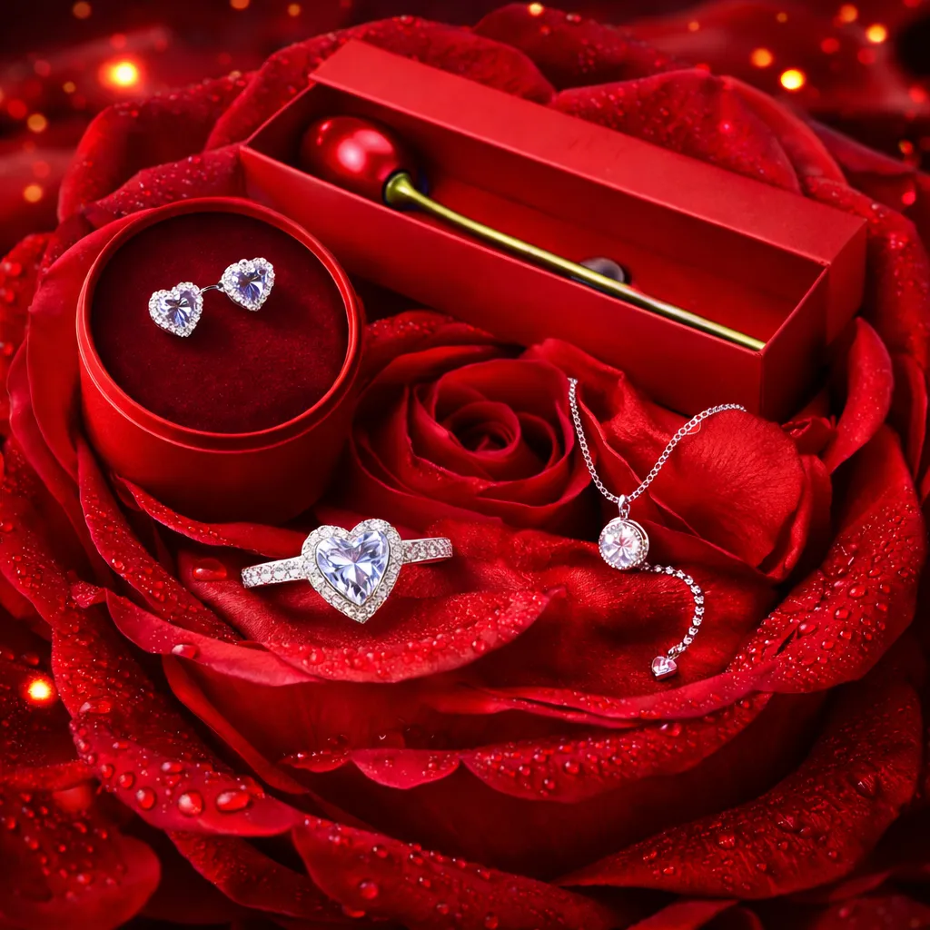 Романтическая красная роза в подарочной коробке — подарок для любимой