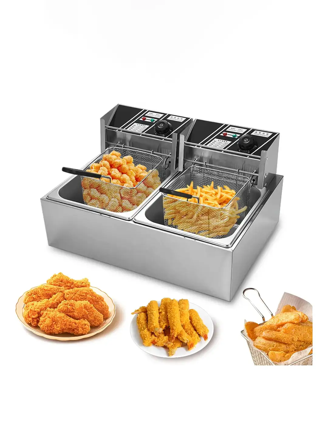 Промышленная электрическая фритюрница