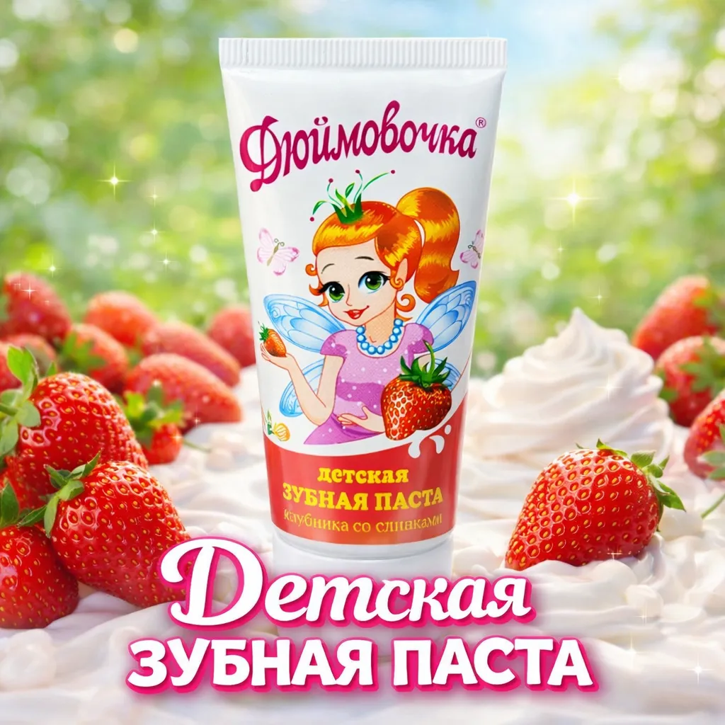 Детская зубная паста для ежедневной защиты и ухода за зубами