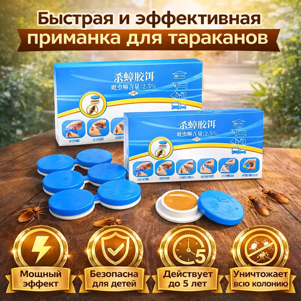Комплексное уничтожение колонии