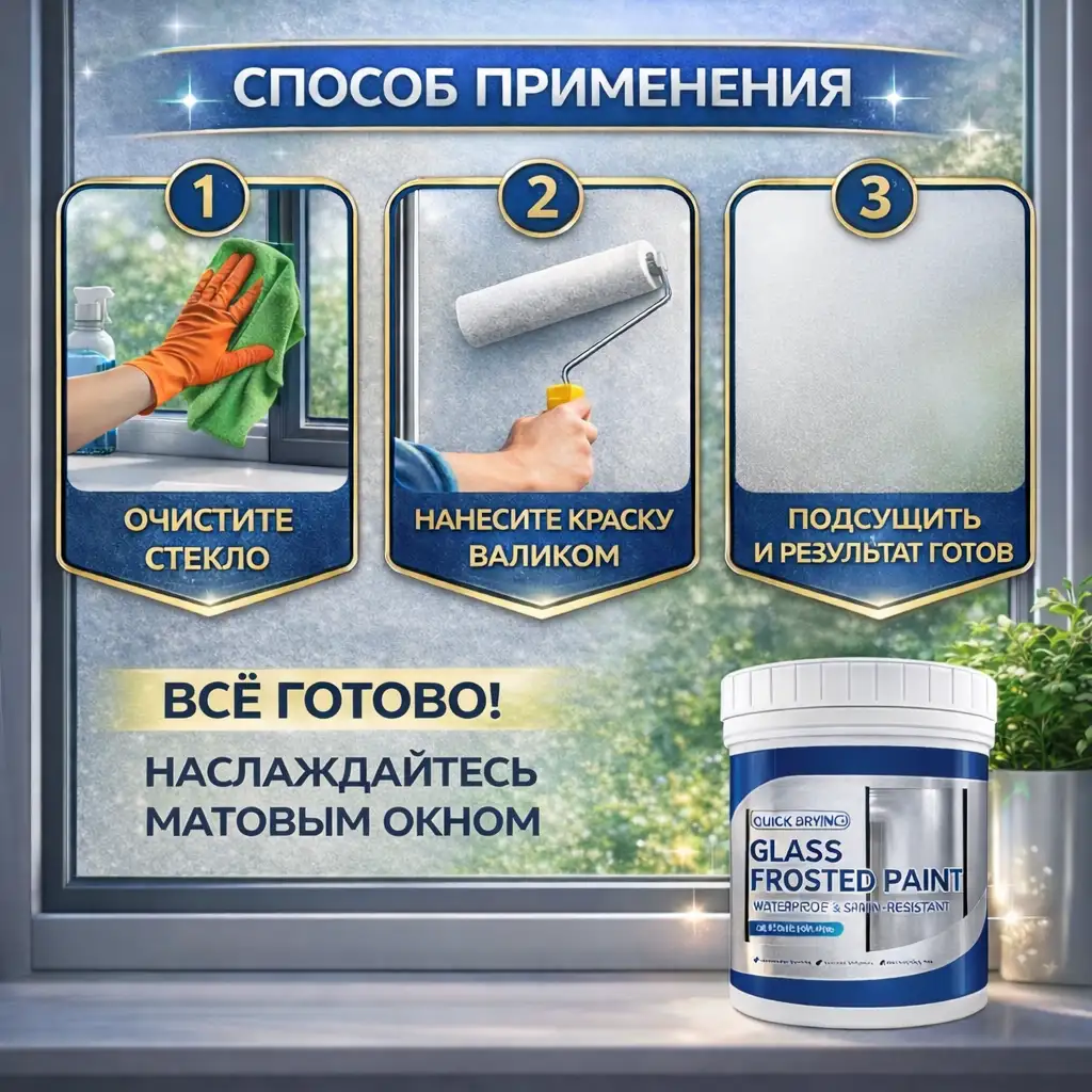 Простота нанесения