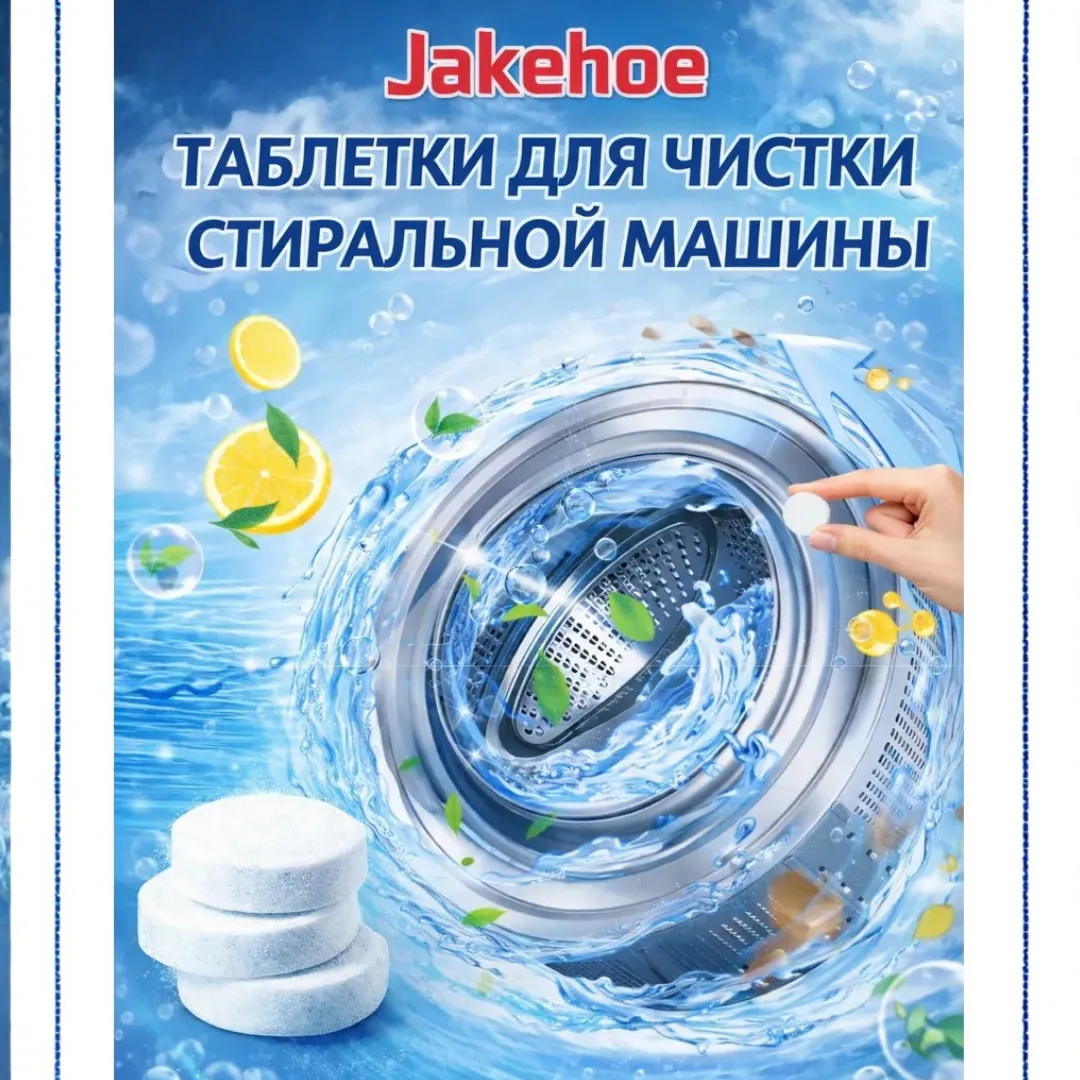 Таблетки для ухода за стиральной машиной