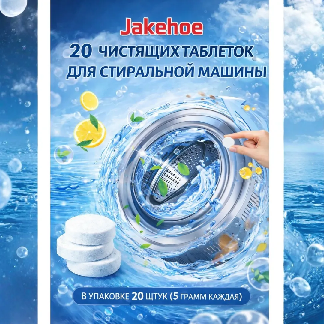 Таблетки для ухода за стиральной машиной