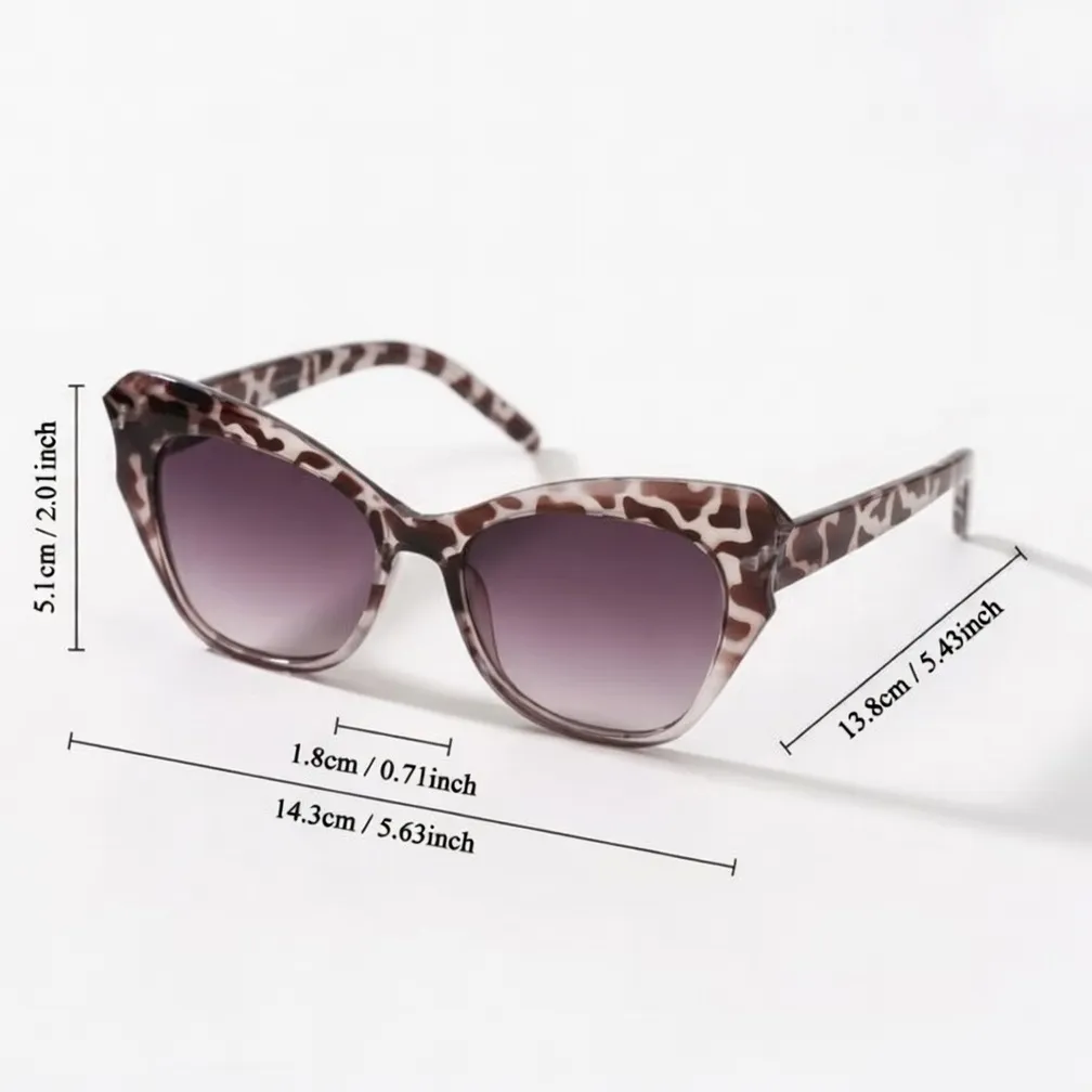 солнцезащитные очки кошачий глаз