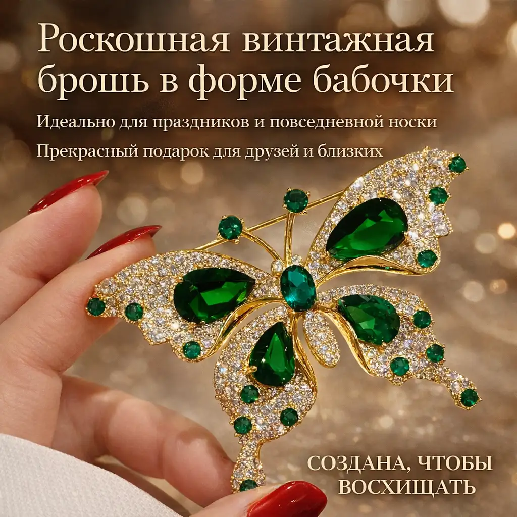 Глубокий изумрудный цвет