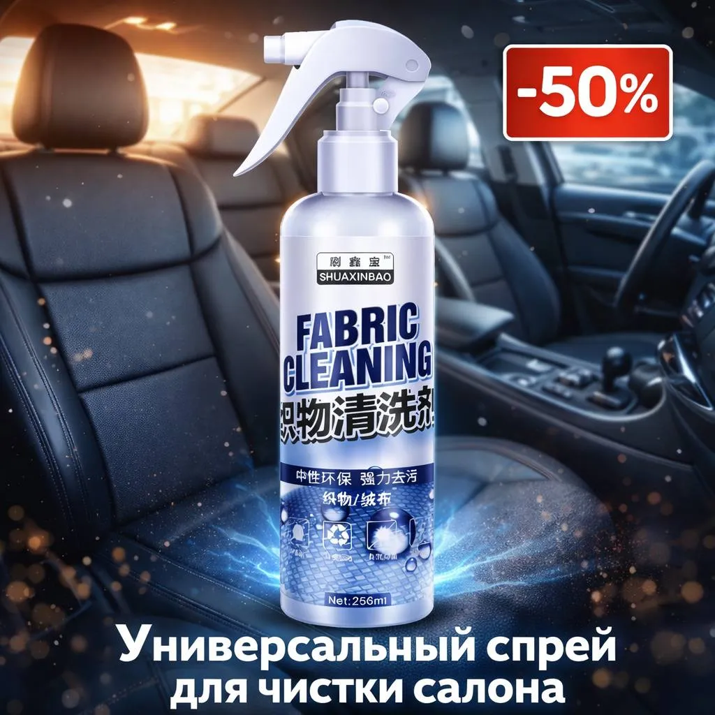 Спрей для чистки автомобильного салона Fabric Cleaning
