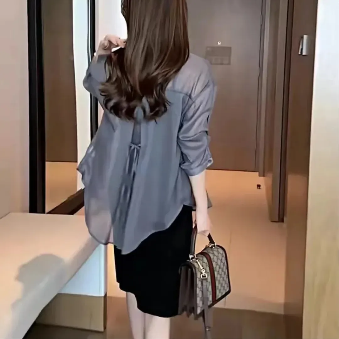 Летняя женская рубашка