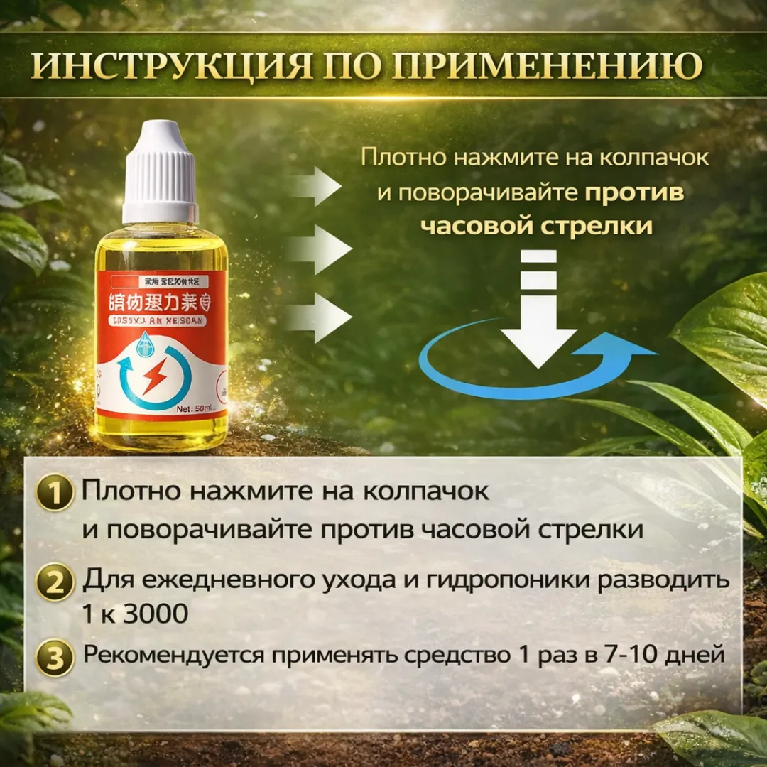 универсальное жидкое удобрение