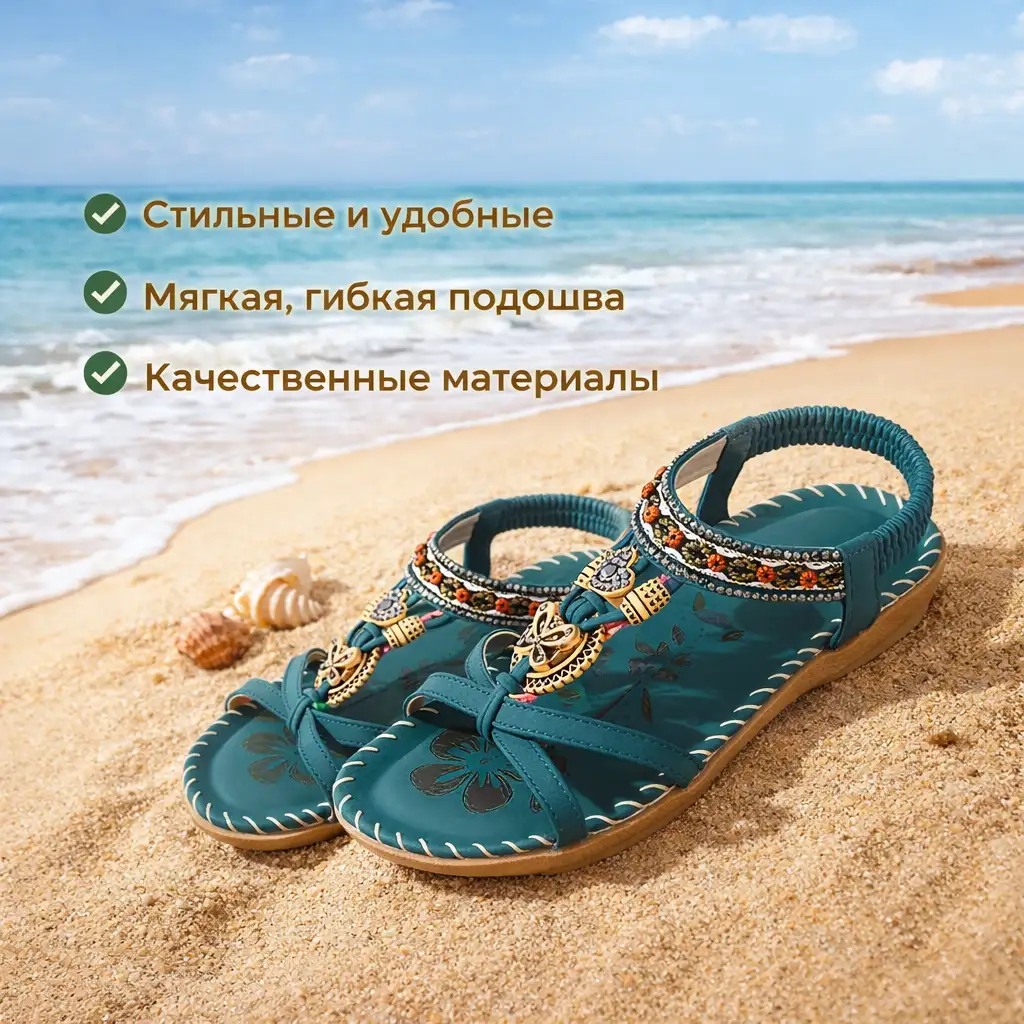 Мягкая подошва снижает нагрузку на стопу