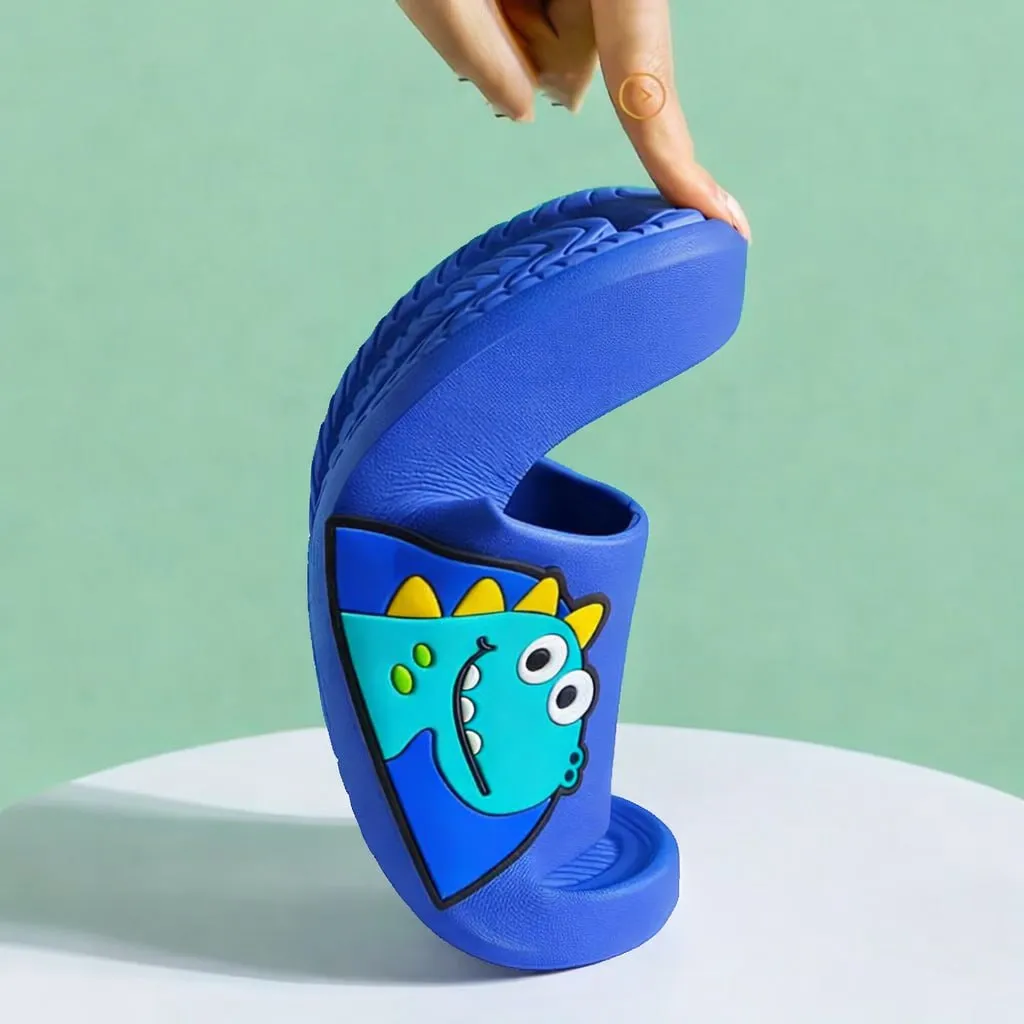 Детские шлепанцы мультяшные легкие для дома и улицы