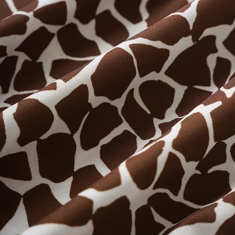 Женский комплект с топом без рукавов и юбкой с принтом, летний стильный образ